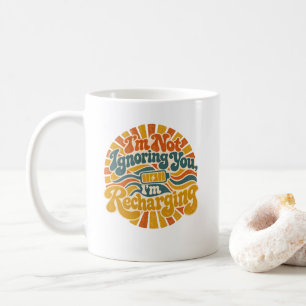 Mug Ma patience a quitté le chat – Drôle Rétro 70s