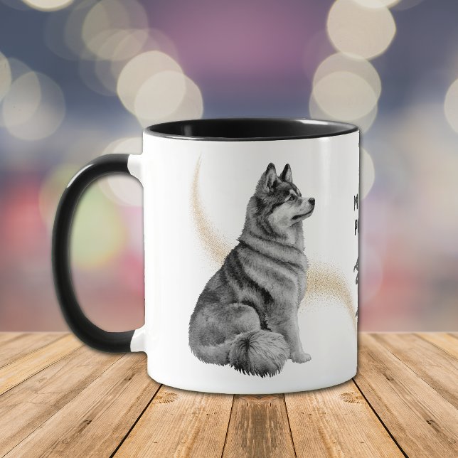 Mug Ma personne préférée est un chien sibérien Husky (Créateur téléchargé)