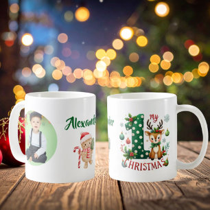 Mug Ma photo de Noël Little Reideer 1ère fois