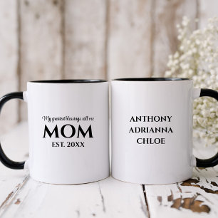 Mug Ma plus grande bénédiction, appelle-moi maman