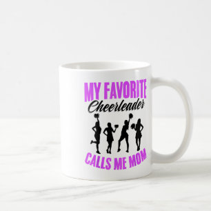 Mug Ma pom-pom girl préférée m'appelle Maman Cheerlead