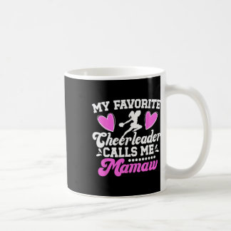 Mug Ma pom-pom girl préférée m'appelle Mamaw Cheer Mam