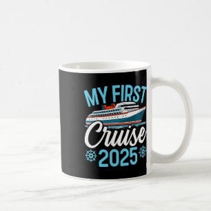 Mug Ma première croisière 2025 drôle vacances croisièr