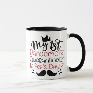 Mug Ma première Fête des pères de quarantaine pand