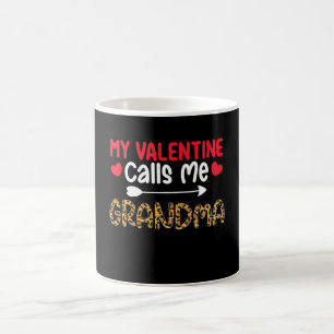 Mug Ma Saint Valentin m'appelle grand-mère Leopard Buf