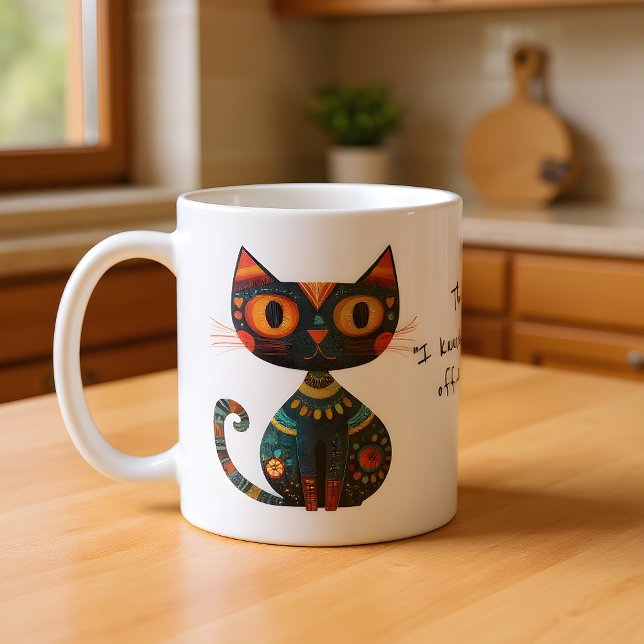 Mug Ma tête "J'ai fait tomber quelque chose de la tabl (Créateur téléchargé)