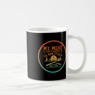 Mug Ma viande ne va pas se frotter elle-même Barbecue 