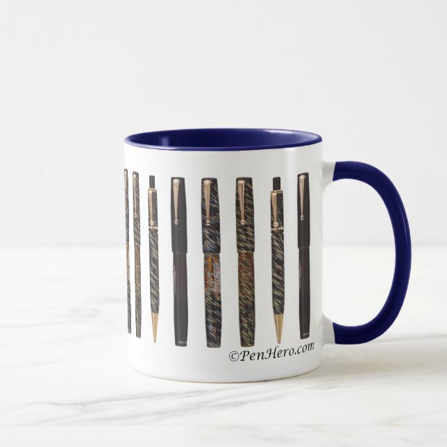 Mug Mabie Todd Blackbird Top Fontaine Stylos Musique (Droite)