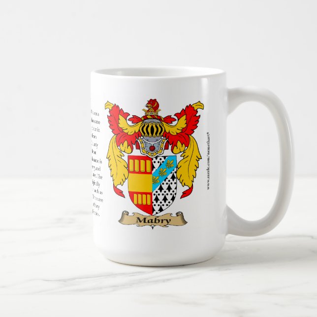 Mug Mabry, l'origine, la signification et la crête (Droite)