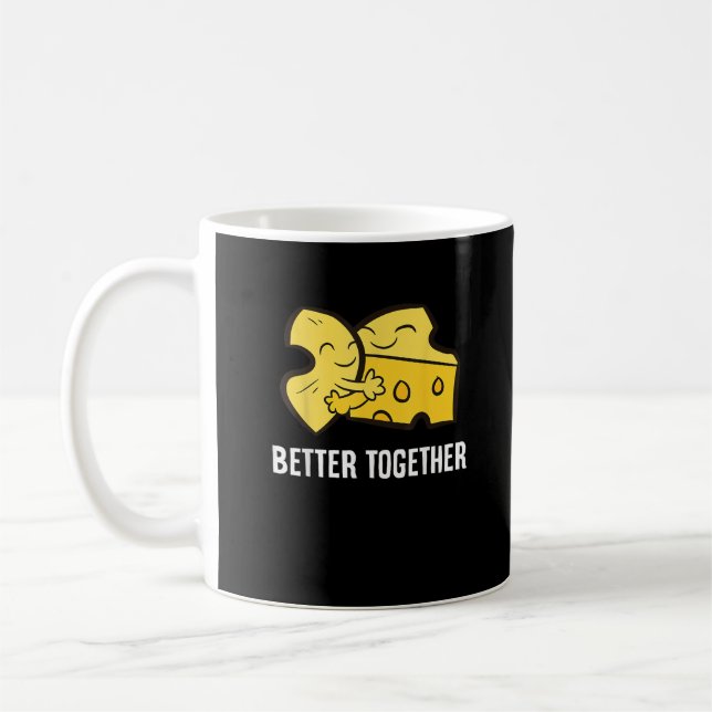 Mug Mac And Cheese Better Together Fun Food Design  (Gauche)