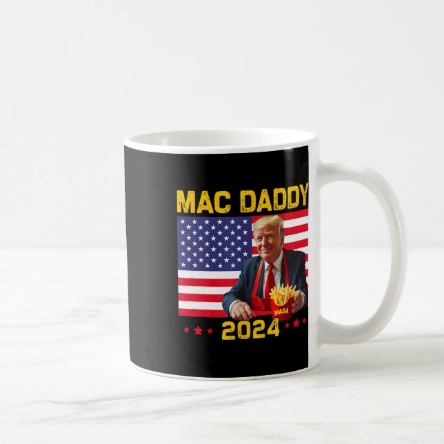 Mug Mac Daddy Funny Trump Fries Mega Donald Tru (Droite)