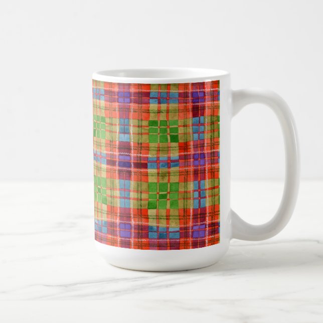 MUG MAC RAE TARTAN BLANC HAUT (Droite)