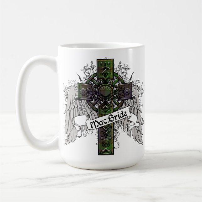 Mug MacBride Tartan Cross (Gauche)