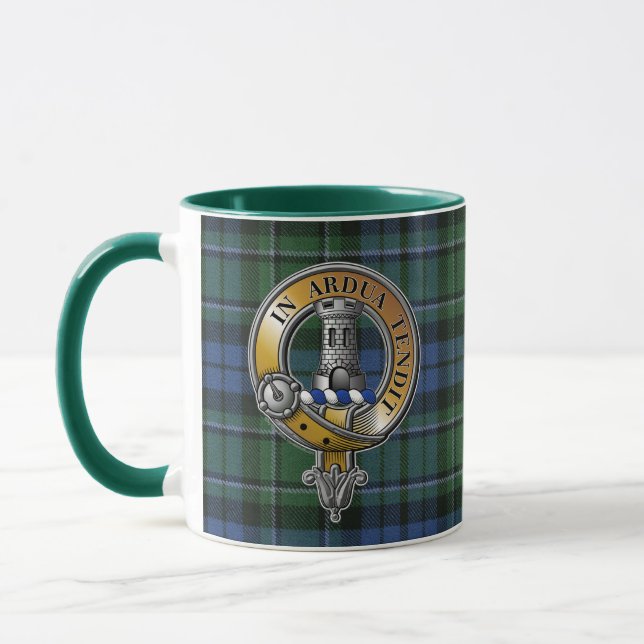Mug MacCallum Tartan & Badge (Gauche)