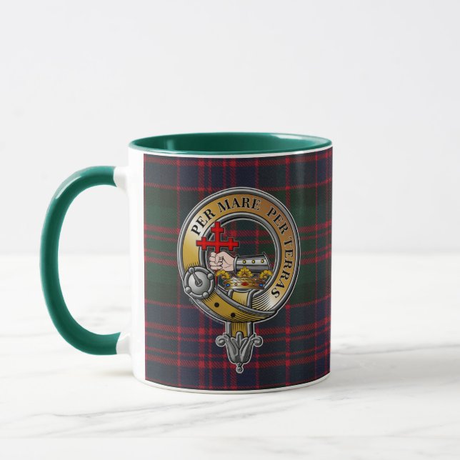 Mug MacDonald Tartan & Badge (Gauche)
