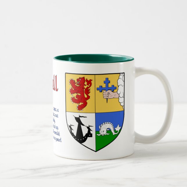 Mug MacDonnell Family Shield (Droit)