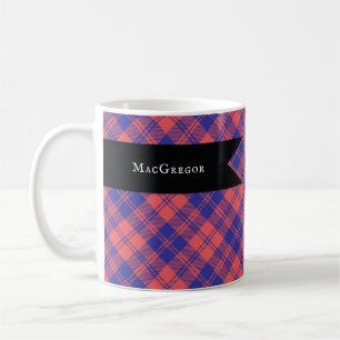 Mug MacGregor de Glengyle Clan Scottish Tartan Plaid