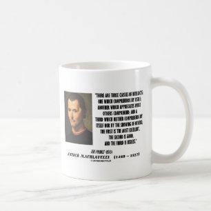 Mug Machiavel trois classes de citation d'intellects