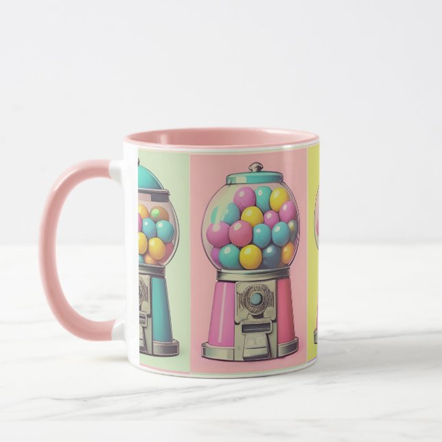 Mug Machine à Bubblegum rétro (Gauche)
