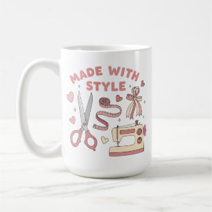 Mug Machine à coudre mignonne faite avec style Tailor