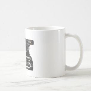 Mug Machine à écrire antique