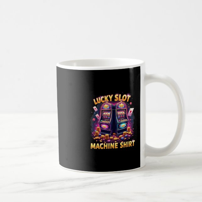 Mug Machine à sous chanceuse pour les amateurs de jeux (Droite)