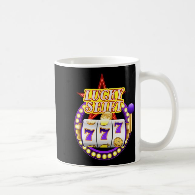 Mug Machine à sous de casino drôle Jackt Lucky  (Droite)