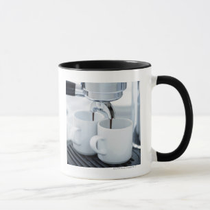 Mug Machine de café express faisant le café