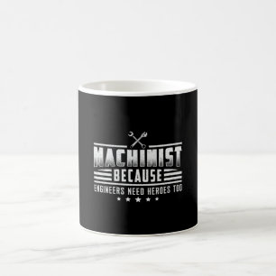 Mug Machine Machiniste CNC Machiniste Idée de cadeau m