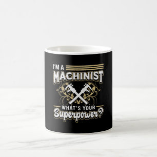 Mug Machine mécanique CNC Machine Superpower Cadeau
