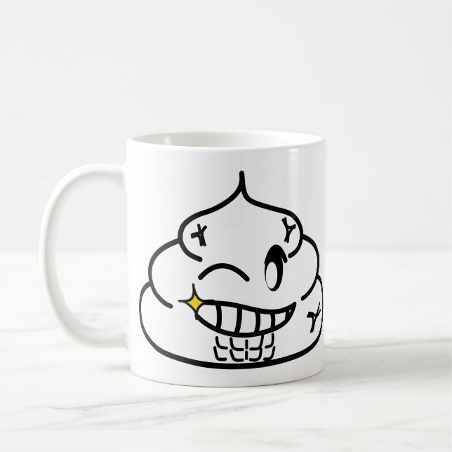 Mug Macho Poop - Brootsch le PooPoo (Gauche)