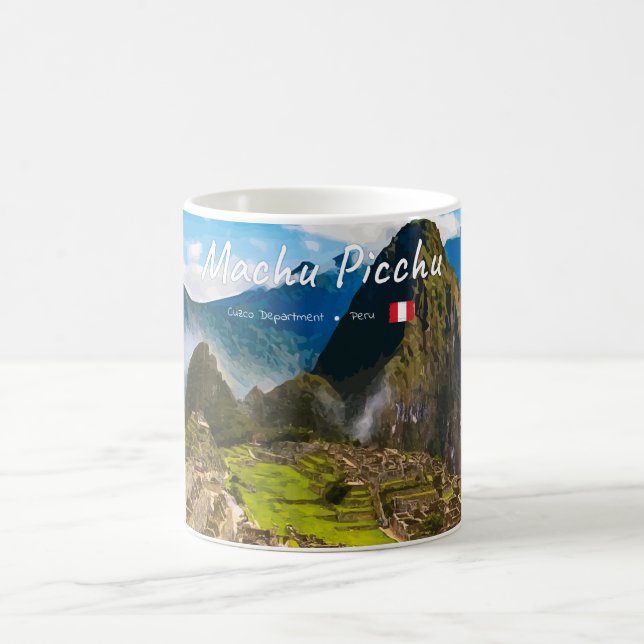 Mug Machu Picchu, Pérou - Ruines de la Citadelle inca (Centre)