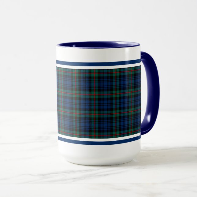 Mug MacKinlay Clan Tartan (Devant droit)