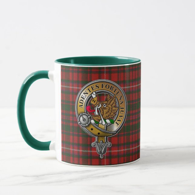 Mug MacKinnon Tartan & Badge (Gauche)
