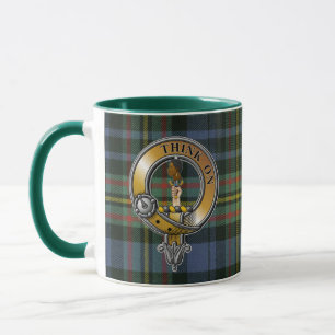 Mug MacLellan Tartan & Badge
