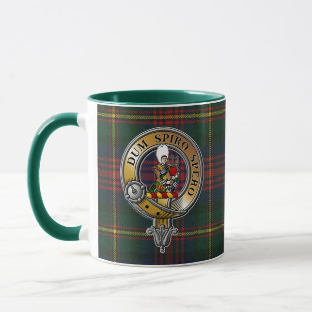 Mug MacLennan Tartan & Badge (Gauche)