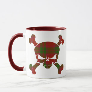 Mug MacNab Tartan Skull No Banner