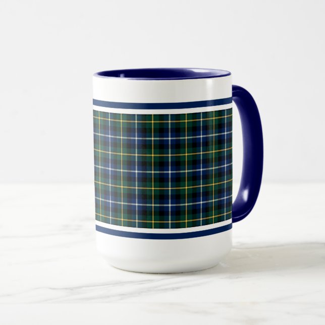 Mug MacNeil de Barra Clan Tartan (Devant droit)