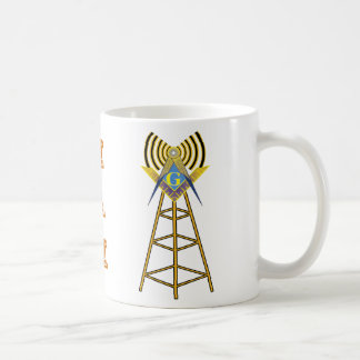 Mug Maçon de radio-amateur