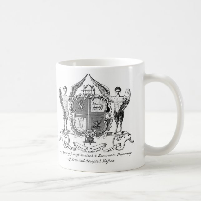 Mug Maçonnerie Tasse-Maçonnique de maçon de (Droite)