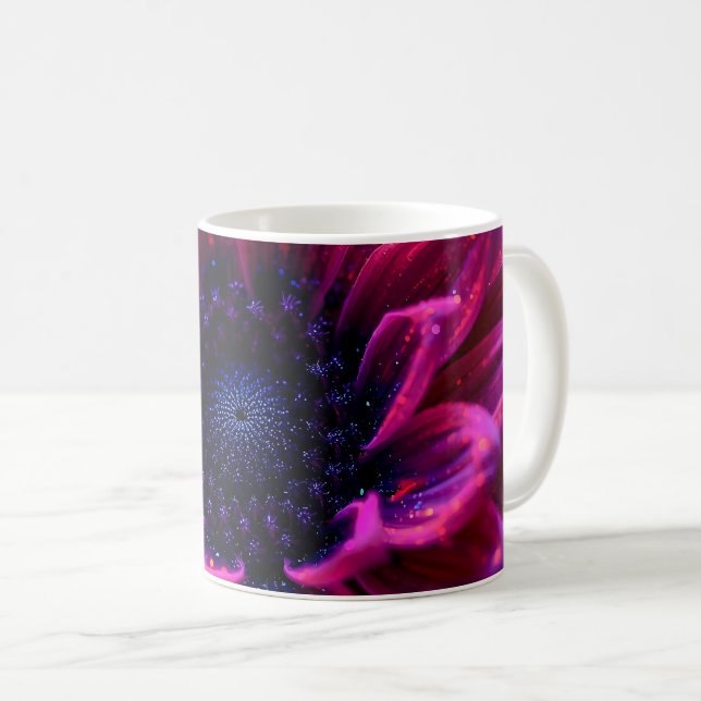 Mug Macro Fuchsia Nebula (Devant droit)
