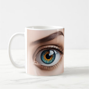 Mug Macro oeil femelle