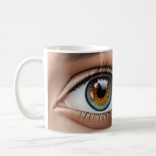 Mug Macro oeil femelle