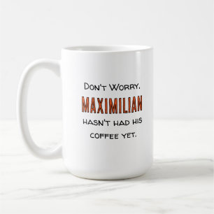 Mug Mad Scientist Café du matin avec votre nom