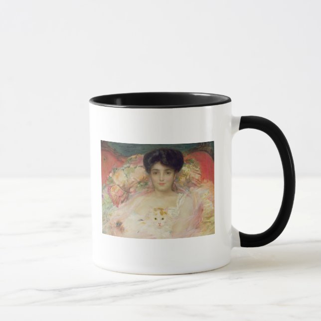 Mug Madame avec un chat, 1904 (Droite)