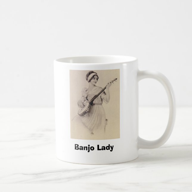 Mug Madame de banjo, règle de banjos (Droite)