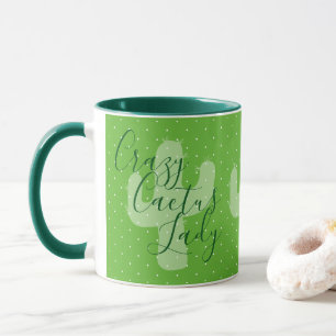 Mug Madame folle Cute Cacti de cactus