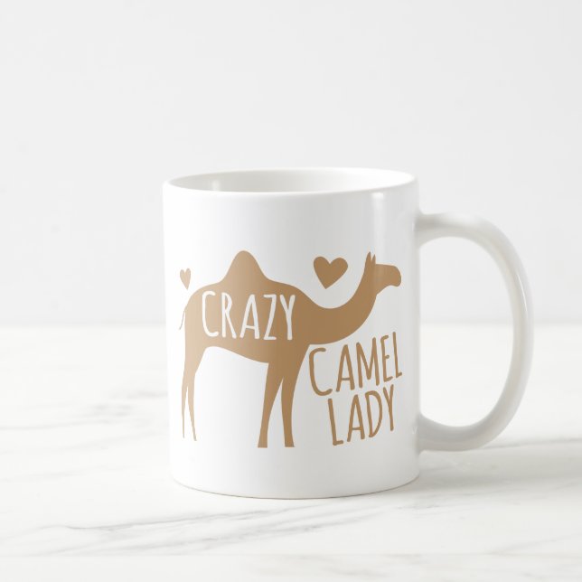 Mug Madame folle de chameau (Droite)