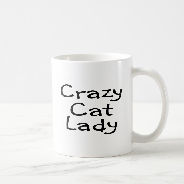 Mug Madame folle de chat (Droite)