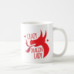Mug Madame folle de dragon